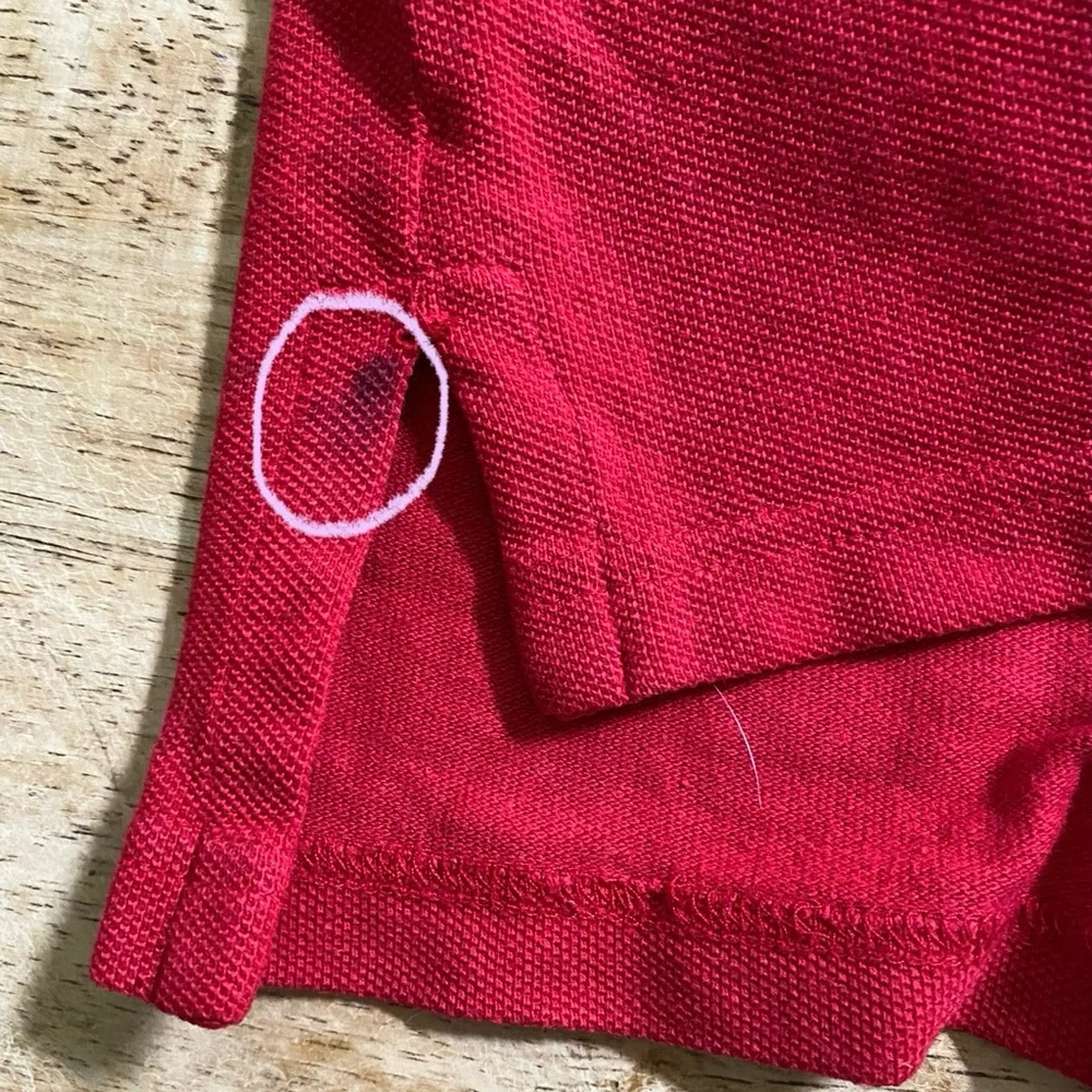 Vintage Polo by Ralph Lauren Boy’s Sz 5 Red Pique Knit Short Sleeve Polo‎